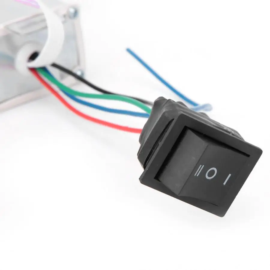 ZFX1620 DC9-60V металлический корпус постоянного тока регулятор скорости двигателя 20A вперед и обратный переключатель управление с помощью потенциометра
