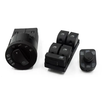 

3Pcs New Power Window Headlight Mirror Switch Button For AUDI A4 S4 B6 OE:8E0 959 851 8E0 941 531B 8E0 959 565A