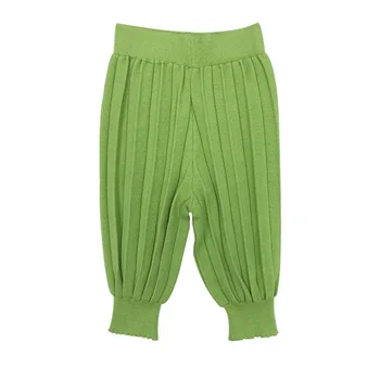 

Girls' Casual Pants Autumn and Winter Models 2020 New Baby Loose Pants Comfortable Trousers Children's Knitted Bloomers