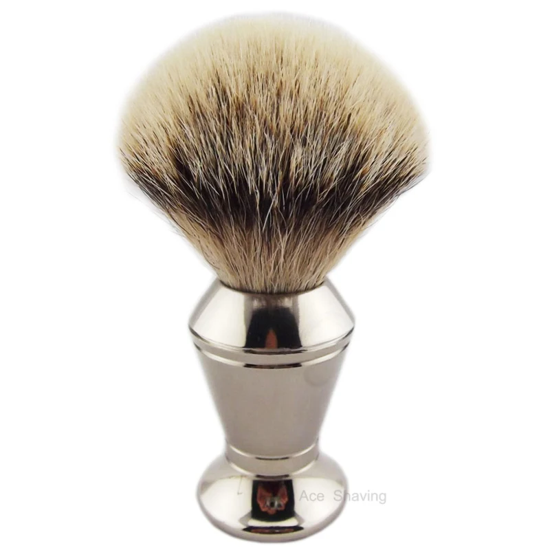 Badger Hiar Shaving Brush Stand Holder Man Face Clean Beard Foam Lathering Container