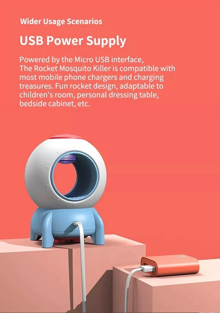 Nieuwe Xiaomi Mijia Muggen Killer лампа USB Elektrische Vangen Muggen лампа для уничтожения насекомых Val UV smart Licht Muggen