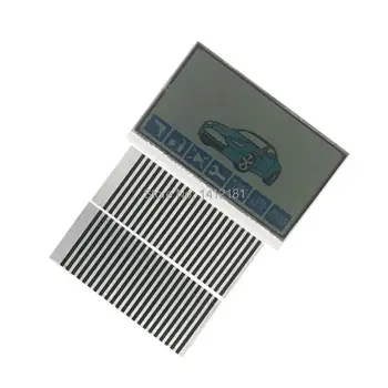 

7PCS/lot Russian A61 Lcd Display Flexible Cable For 7 PCS Car Alarm Starline A61 LCD Remote Control Keychain A61 Zebra Stripes
