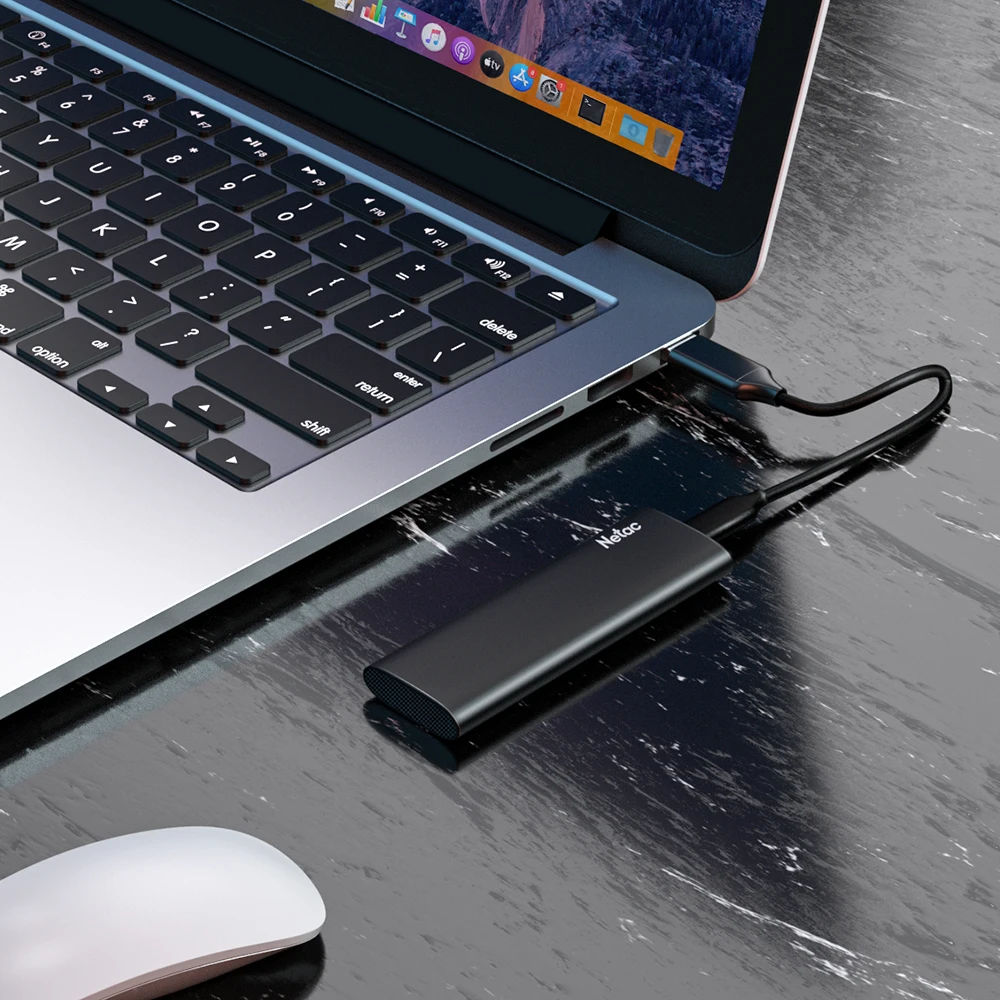 Netac ޴  SSD 1 ׶Ʈ 500GB 250GB SSD 2 ׶Ʈ ϵ ̺ HDD ָ Ʈ ̺ Type-c USB 3.1 ȣȯ SSD (Ʈ PC )