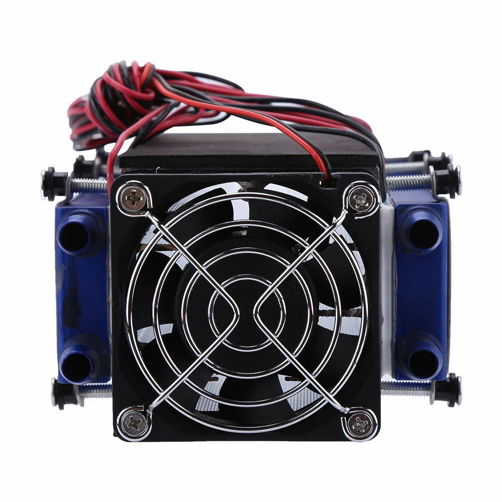 

12V 576W 8 Chip Air Cooling Device Refrigeration Aluminum Home Tool Refrigerators Low Noise TEC1-12706 DIY Thermoelectric Cooler