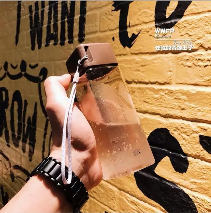 Бутылка для воды для заварки, пластиковая бутылка для фруктовых напитков, Спортивная бутылка для сока, лимона, портативный чайник