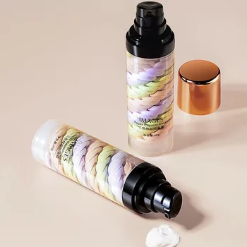 

1Pcs Three-color Isolation Cream Refreshing Moisturizing Rejuvenating Makeup Front Lotion Natural Nude Makeup Repair Cream