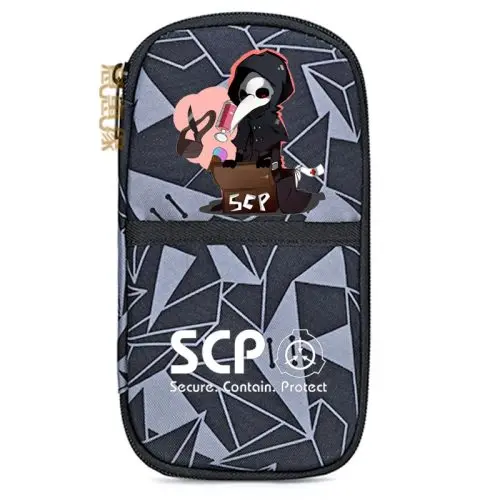 SCP Косплей Ручка Карандаш Чехол школьные офисные канцелярские сумки холст косметичка подарок - Цвет: 16
