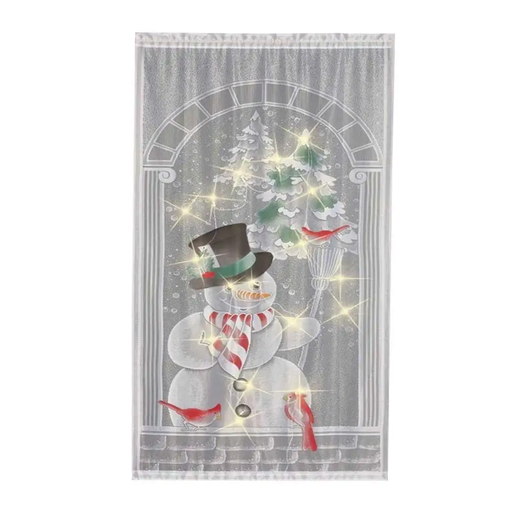 

Christmas Snowman Christmas Curtains Christmas Curtains Vertical Blackout Curtains Living Room Bedroom Party Curtains