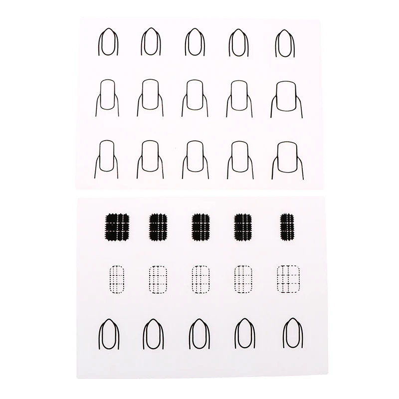 Nails Painted Pad Nail Art Palettes Nail Table Mat Color Mixing Pads  Silicone - Hand Rests - AliExpress