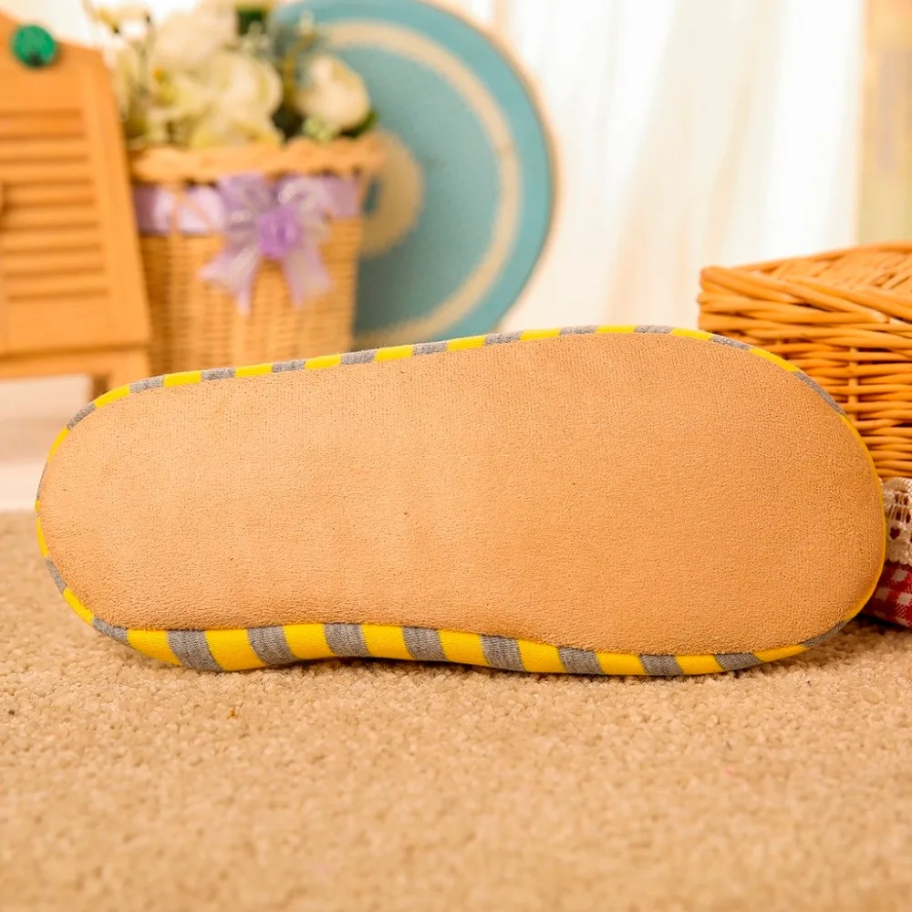 Shoes Woman Slippers Ladies  Warm Home Plush Soft Slippers Anti-slip Winter Floor Bedroom Shoes (37)