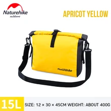 Naturehike спортивная сумка На открытом воздухе Водонепроницаемые сумки через плечо для путешествий пляжные сухие и влажные разделительные сумки для плавания 6L/15L
