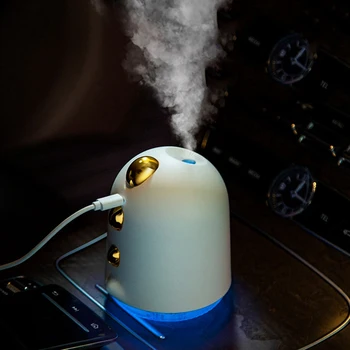 

Xiaodailong humidifier New Cute Ultrasonic Air Humidifier Aromatherapy Essential Oil Diffuser for Usb Humidifier for Home Cars