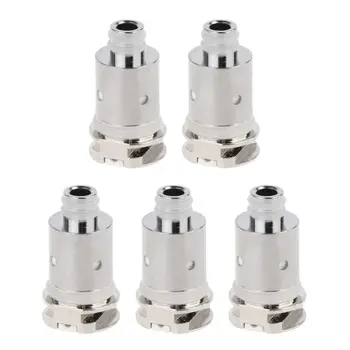 Enlarge 5Pcs/pack 1.4/0.8/0.6 Ohm Replacement Coils Metal Coil Head for Nord Regular/Mesh MTL/Mesh Tank Atomizer Accessories