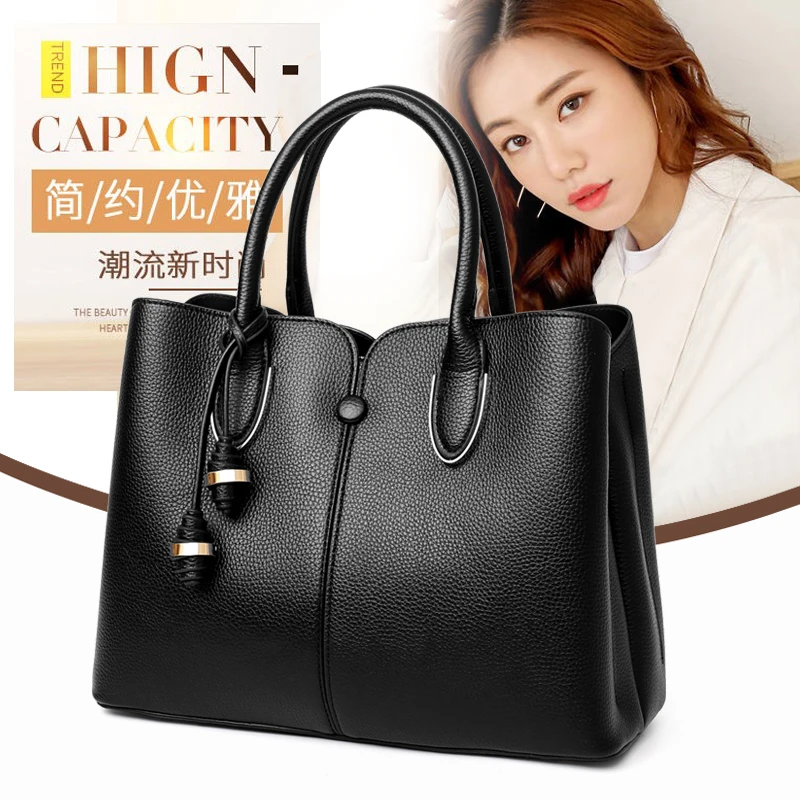 

Women's handbag designer new fashion 2019 women's high-capacity shoulder bag handbag Pu leather bag