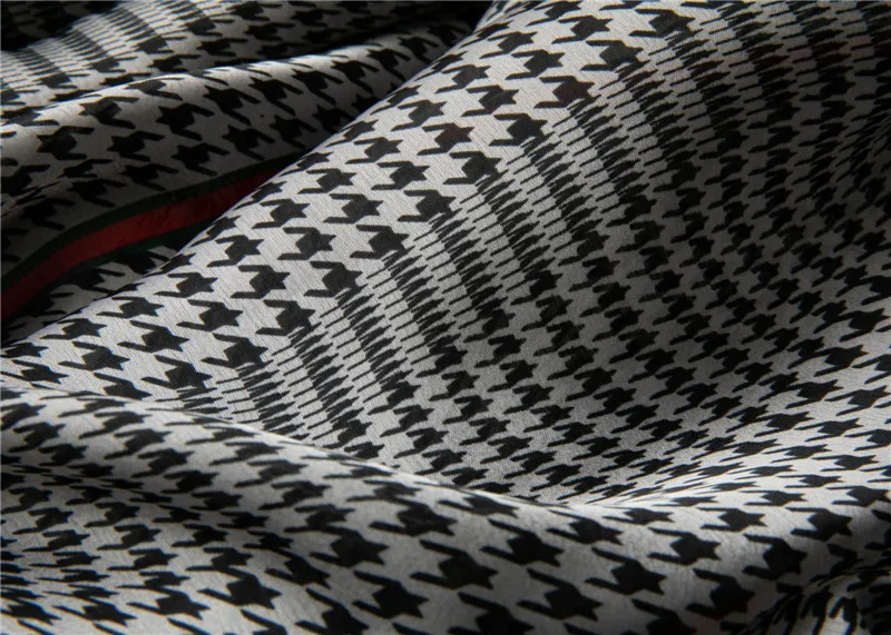 Весенний стиль имитация шелковой ткани шелковые шарфы классические тысячи птиц украшения Женский шарф Европа и Америка Большой Br