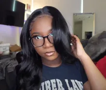 Transparente pelucas de encaje de la peluca de la onda del cuerpo de 13x4x1 frente de encaje pelucas de cabello humano Pre arrancó parte de encaje peluca para las mujeres negras Wondergirl