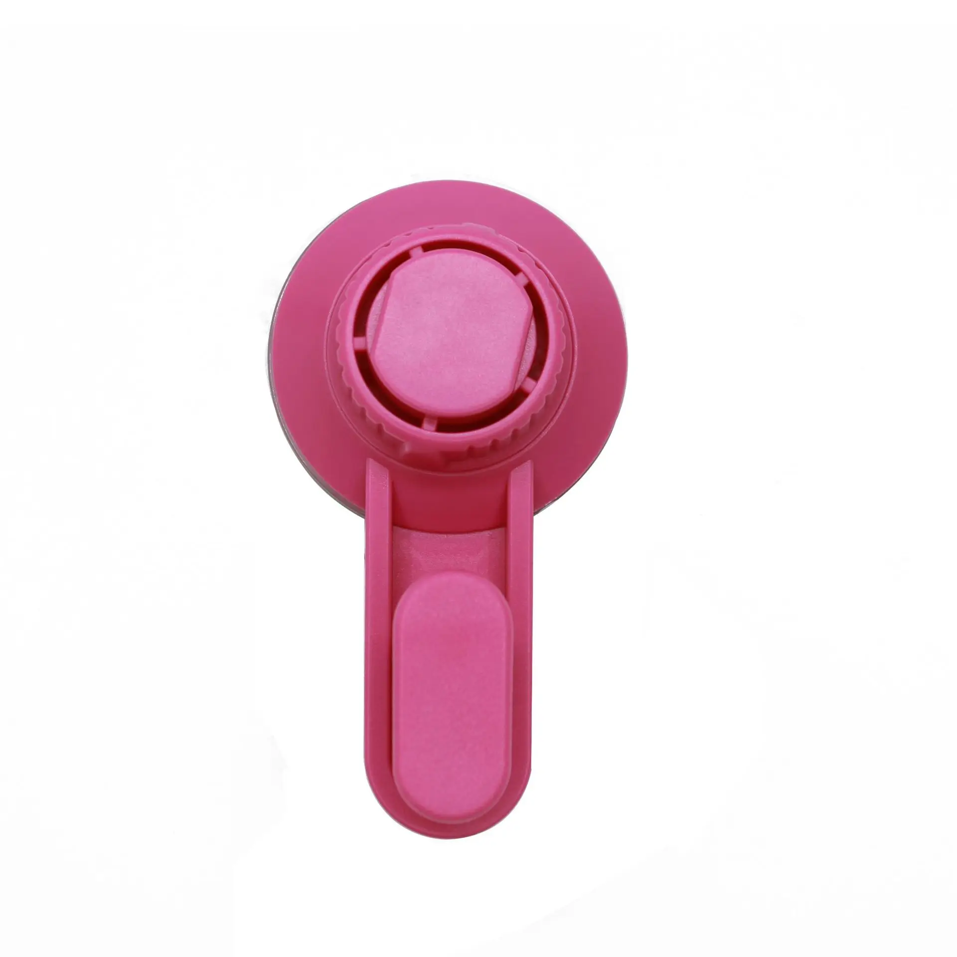 KLX Quality Vacuum Sucker hook Punch free Bathroom towel hook shelf Kitchen hanging hooks home wall storage Give magic sticker - Цвет: Красный