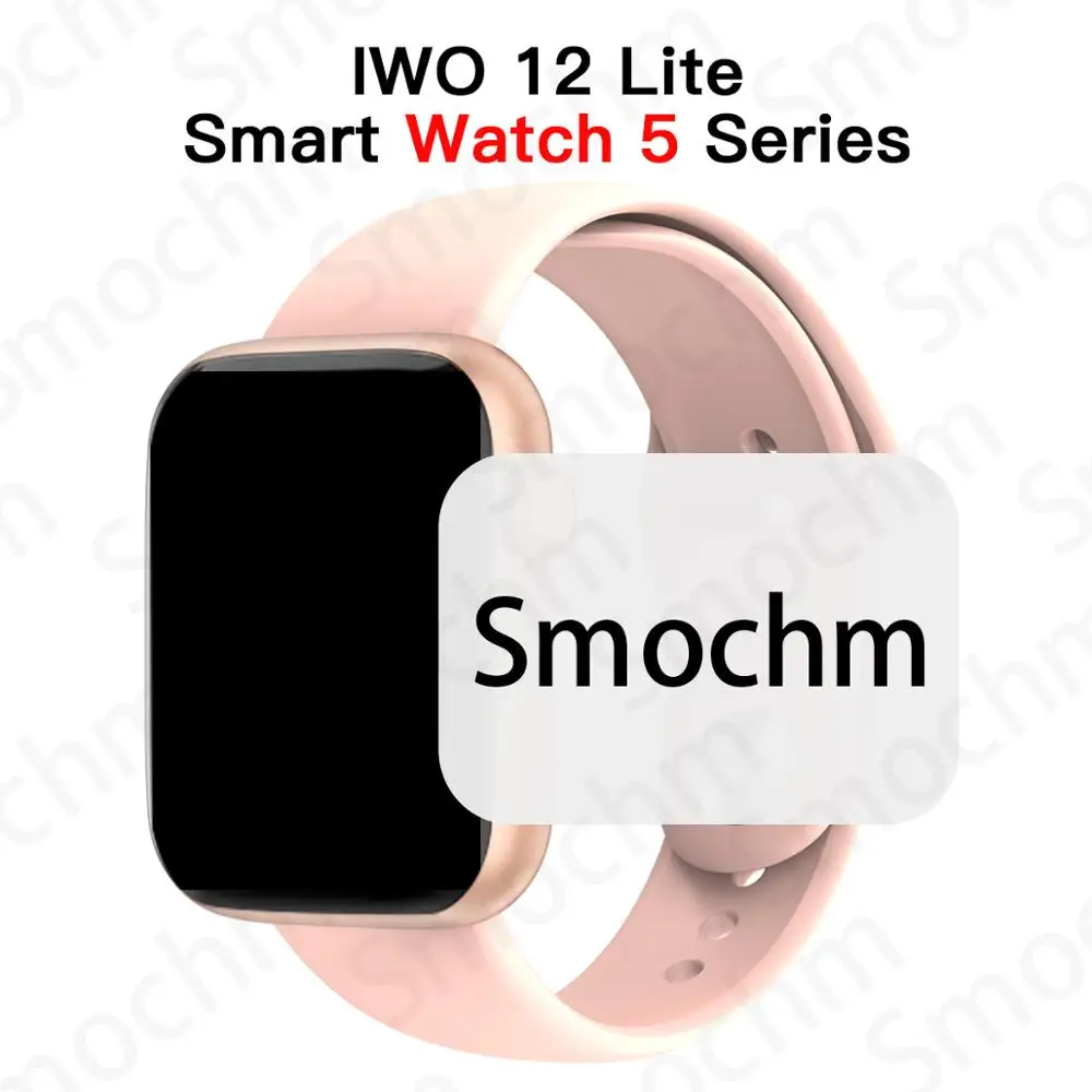 Водонепроницаемые Смарт-часы IWO 12 Lite, 5 серий, Bluetooth, 44, 40 мм, 1:1, умные часы, телефон IWO12 для Apple, iOS, iPhone, Android
