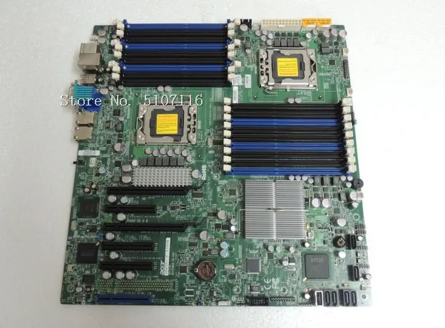 Высококачественная материнская плата для X8DTN +-F 1366 X58 серверная будет проверена