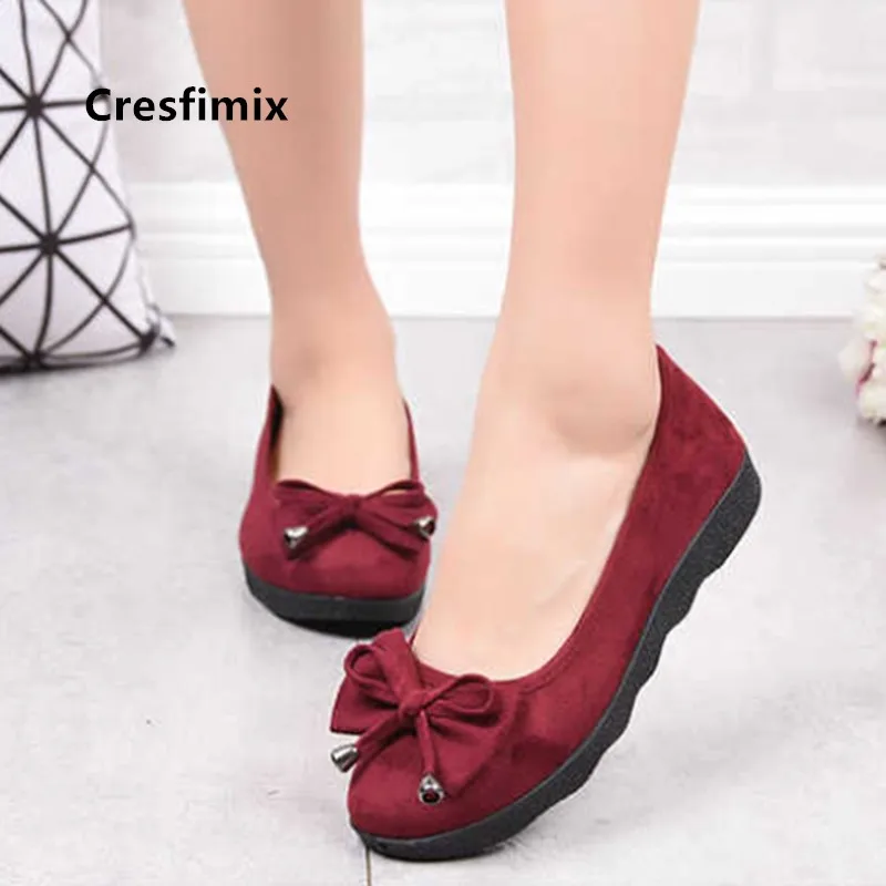 Zapatos Planos De Mujer; женские классические Нескользящие туфли на плоской подошве с милым бантом; модные милые розовые туфли на плоской подошве; E699