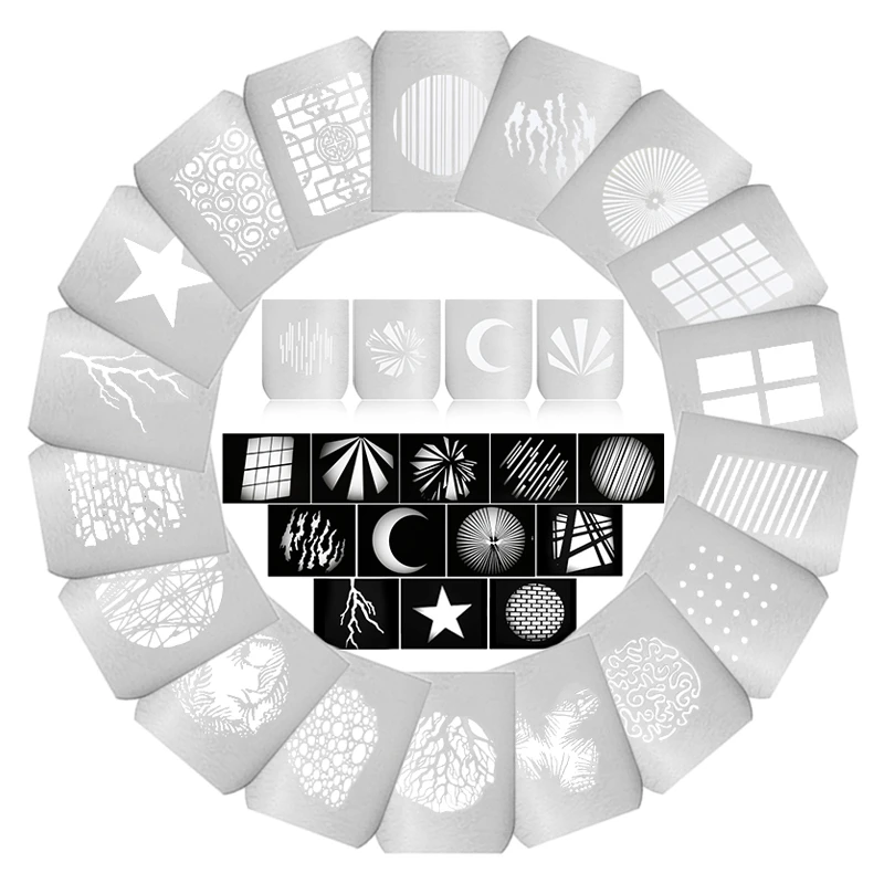 58 Style Diy Light Tube Background Shape Effect Film Led Condenser Tube