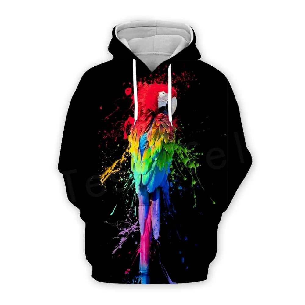 

Tessffel Animal Parrot Art colorful Unisex Tracksuit casual new fashion MenWomen 3D Print Sweatshirts/Hoodie/shirts/Jacket s-3