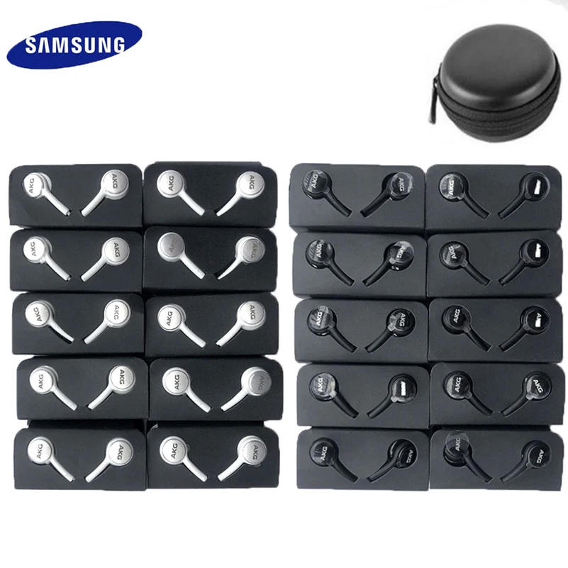 Наушники samsung AKG IG955 оптом 5 10 20 50 шт. 3 мм наушники вкладыши с микрофоном проводная