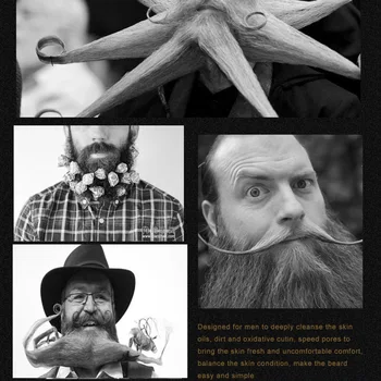 

Newly Men Beard Oil 10mL Fast Growth Moisturizing Facial Treatment Eyelashes Care Nourishment CTN88