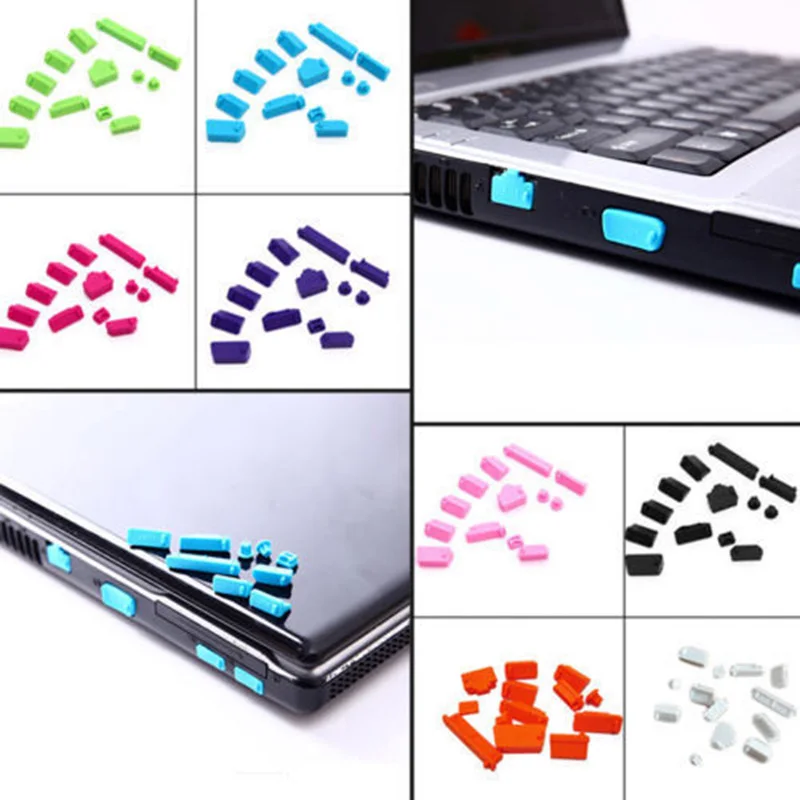 Usb порты Пробка крышка для Lapto 13 набор многоцветная прочная Высококачественная Горячая бренд