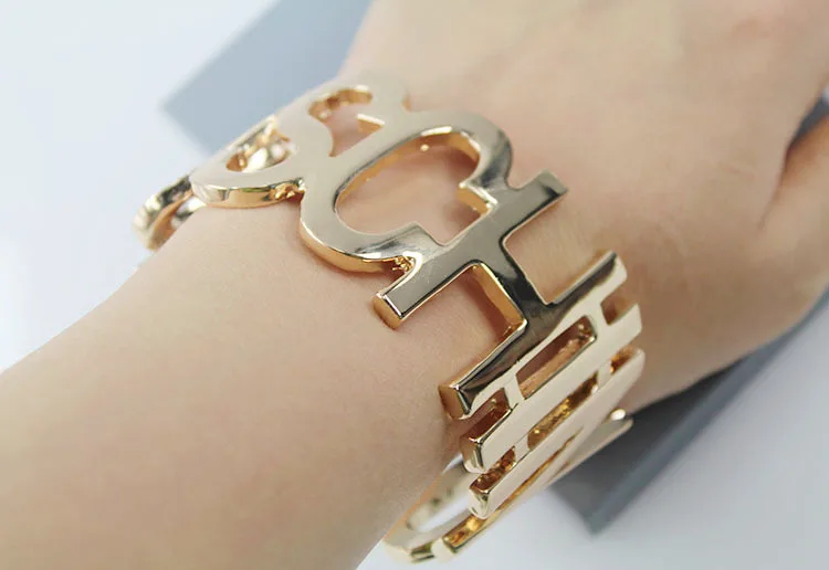 

Metal Glossy Bracelet Bracelet Bracelet Ring Bracelet
