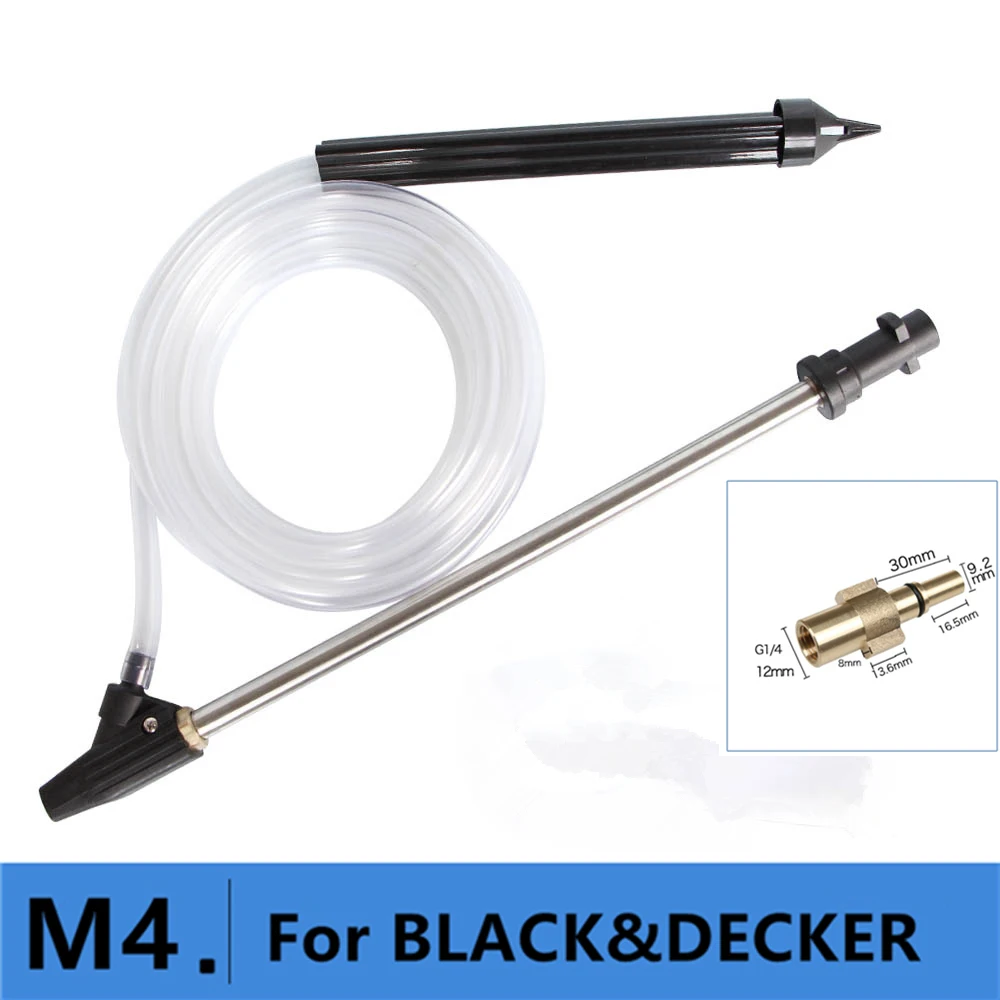 Мокрый Пескоструйный Аппарат мойка копье палочка для Karcher K2 K3 K4 K5 K6 K7 мойка высокого давления - Цвет: M4