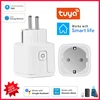 16A Smart Wifi Plug EU With Power Monitor Smart Home Wireless Socket Outlet Timer Plugs Works With Alexa Google Home Tuya App ► Photo 1/6