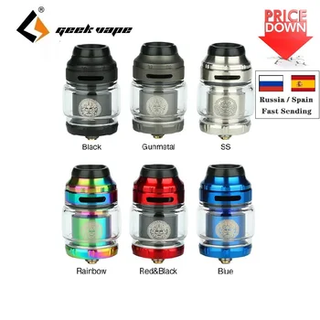 

New Year Sale ! Original GeekVape Zeus X RTA 4.5ml/ 2ml Tank 25mm RTA Single/dual Coil Building E cig Vape Tank Geekvape RTA