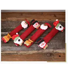 Износостойкие дверные ручки для холодильника, милые ручки для микроволновой печи, наборы ручек для холодильника, рождественские украшения, подарок