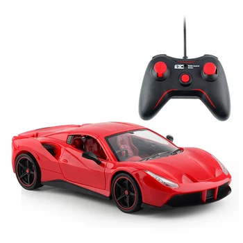 

RC Car 2 In 1 deformation Driving Sports Car with Lights Drive Transformation Model Radio-controlled Machine RC Toys Gift
