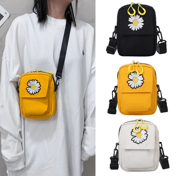 

Casual Women Girls Canvas Shopping Tote Messenger Tote Ladies Hasp Cross Tote Satchel Bags Waterproof Shopping Bags