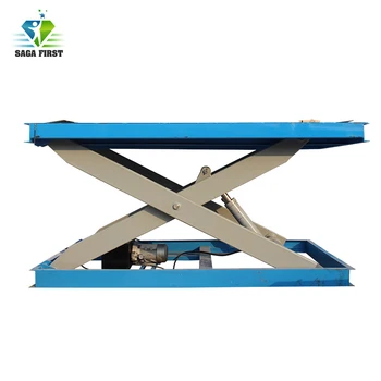 

Aerial platform with yellow color for warehouse