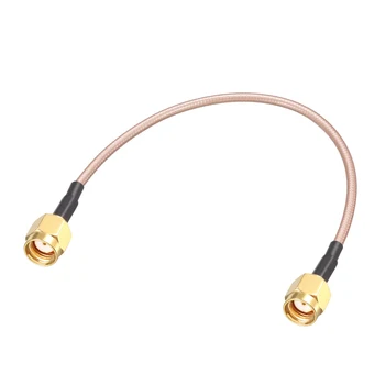 

uxcell Low Loss RF Coaxial Cable Connection Coax Wire RG-142, 2pcs RPSMAMaleRPSMAMale