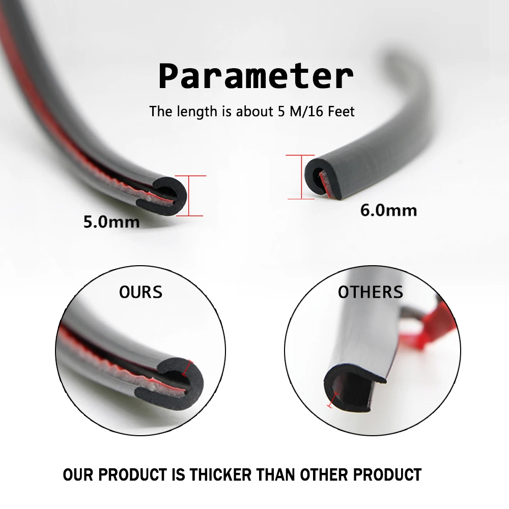 5 м двери автомобиля царапин защитная пленка защита края этиленового пропилен