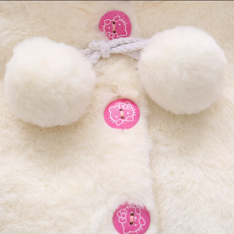 Cute Cat Babies' Cloak Baby Warm Shawl Children Nursing Hooded Cloak