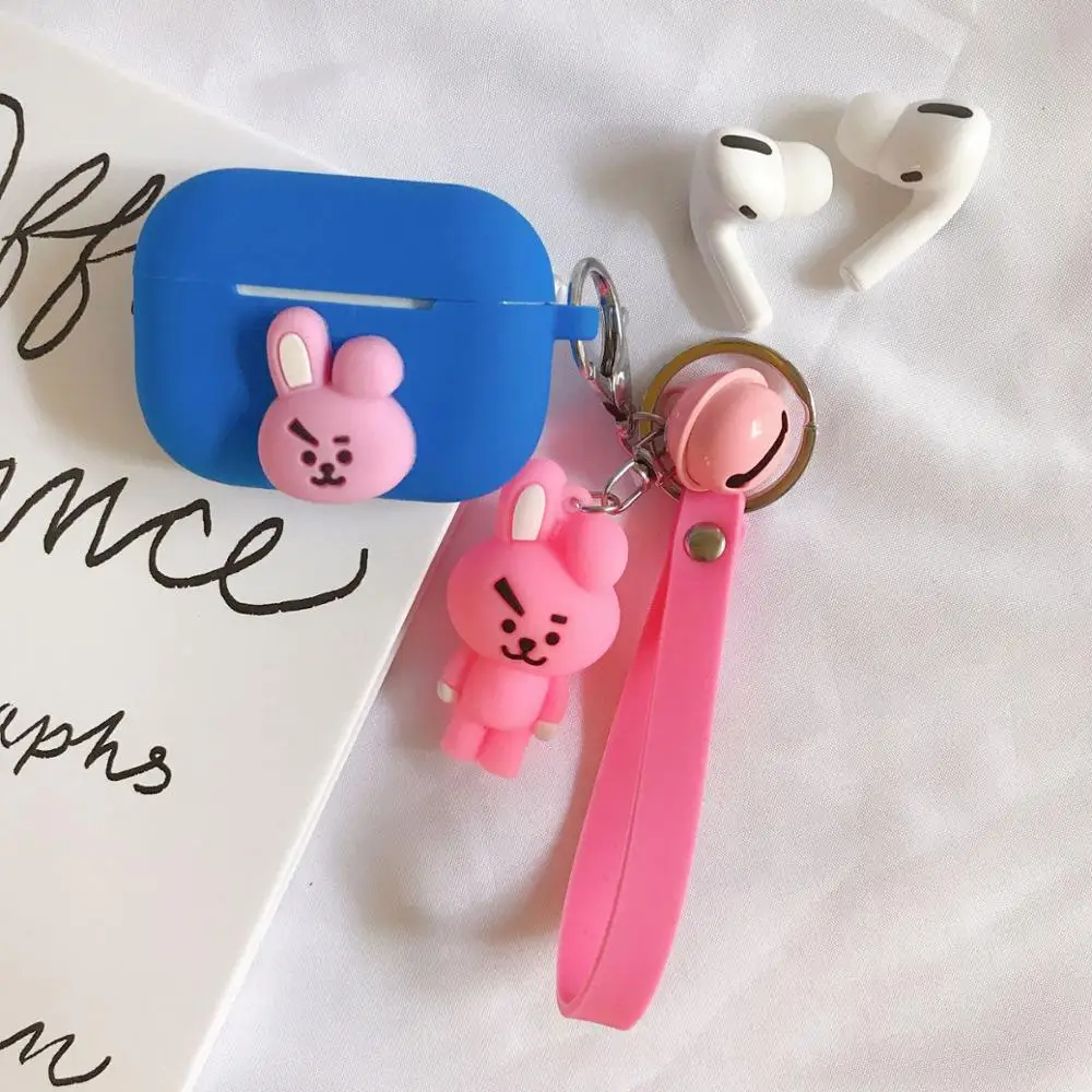 E Защитный чехол для Apple Airpods pro, беспроводной Bluetooth чехол для наушников AirPods, мягкий милый силиконовый чехол, чехол s funda - Цвет: E