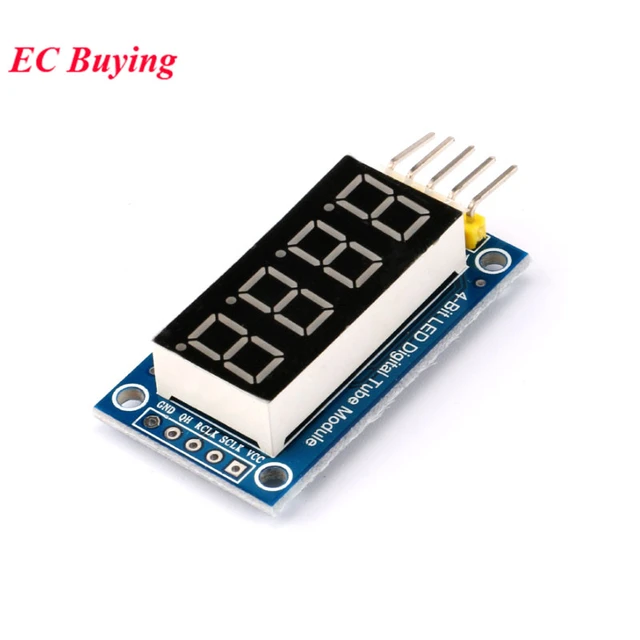 0,56 Zoll 4 Bits LED Digital Display Modul Rohr Für Arduino 7 Segmente Uhr  Doppelte