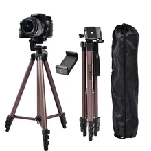 

New FOSOTO WT3130 Profesional Aluminum Mini Tripods Camera Tripod Stand With Smartphone Holder For DSLR Camera Phone Smartphone