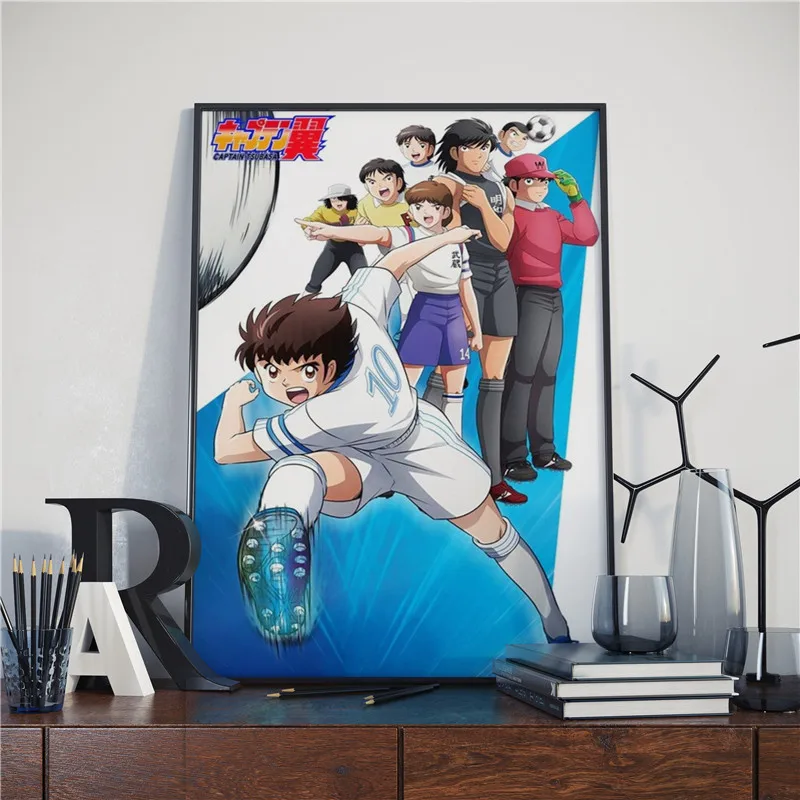 Japanes-eanime-Captain-Tsubasa-Cartoon-Art-Decor-Picture-Quality-Canvas-Painting-Home-Decor-Nursery-Kids-Room (1)