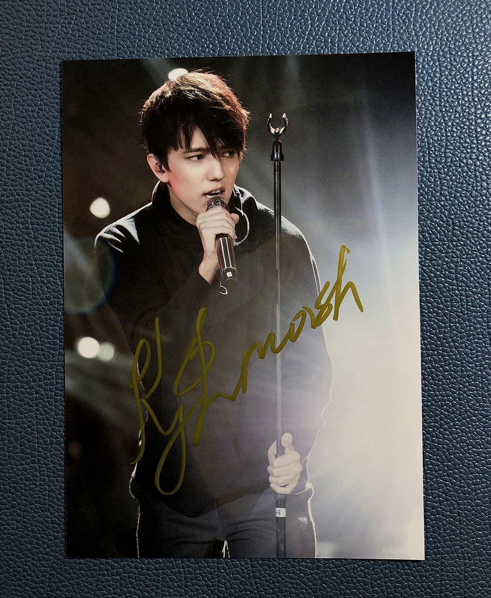 Dimash Kudaibergen с автографом подписанное фото 5*7 дюймов аутентичная 1120109