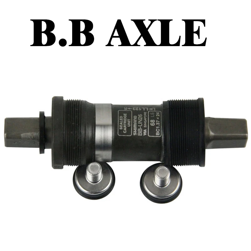 BB-UN26 B.B AXLE Hole Axis 113mm 118mm 123mm Bottom Bracket Mountain Bike Axle Bicycle Chainwheel Accessories bicycle bottom bracket,bicycle bottom bracket adapter,bicycle bottom brackets adapter