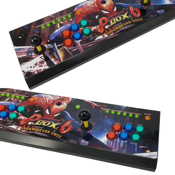 

1300 in 1 Wireless Arcade Game Box 2 Player Joystick Controller Zero Delay for Children Game Machine Console