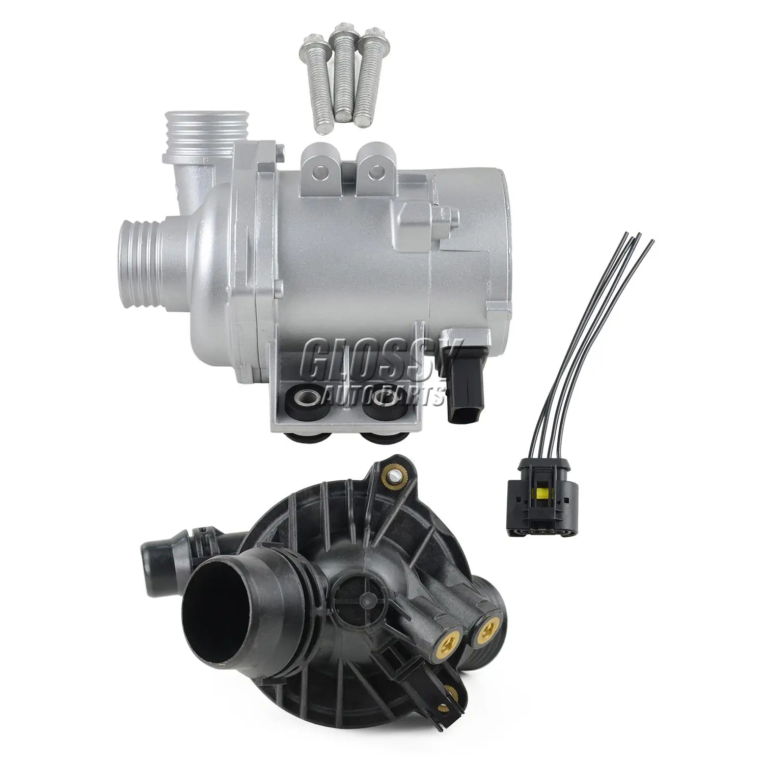 Ap03 11517586925 Electric Water Pump +thermostat Bolt Kit For Bmw X3 X5 328i 128i 528i E90 E91