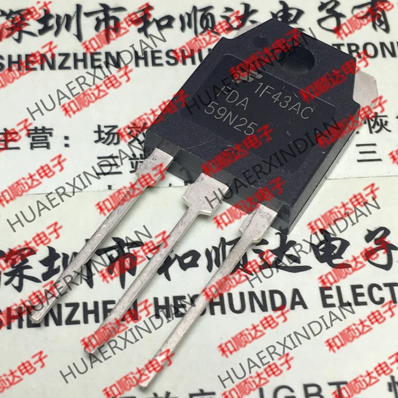 5 шт., новые оригинальные кнопки FDA59N25 TO-3P 250V 59A на