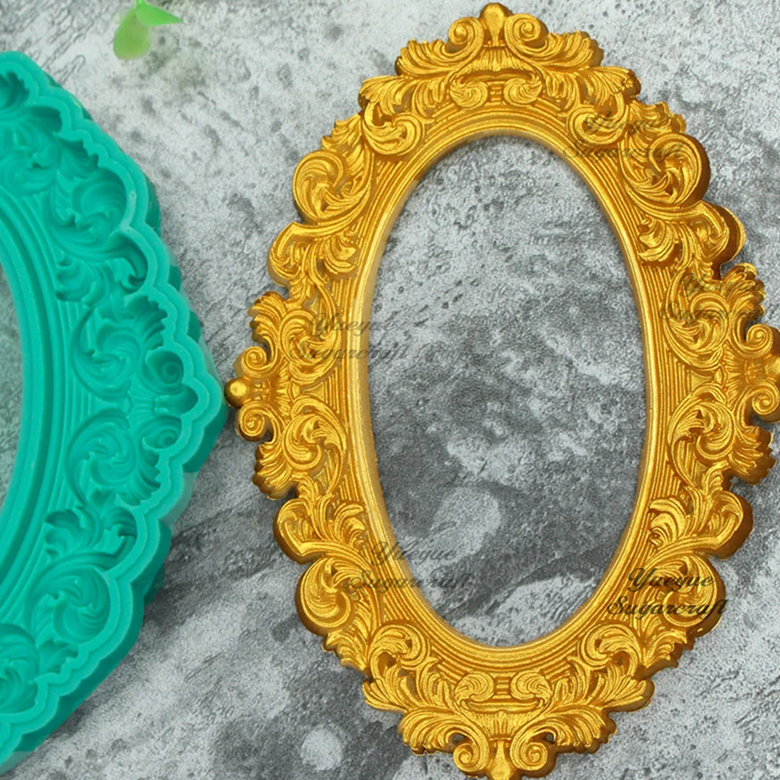 Frame silicone cake mold fondant molds decorating tools chocolate gumpaste soap | Дом и сад